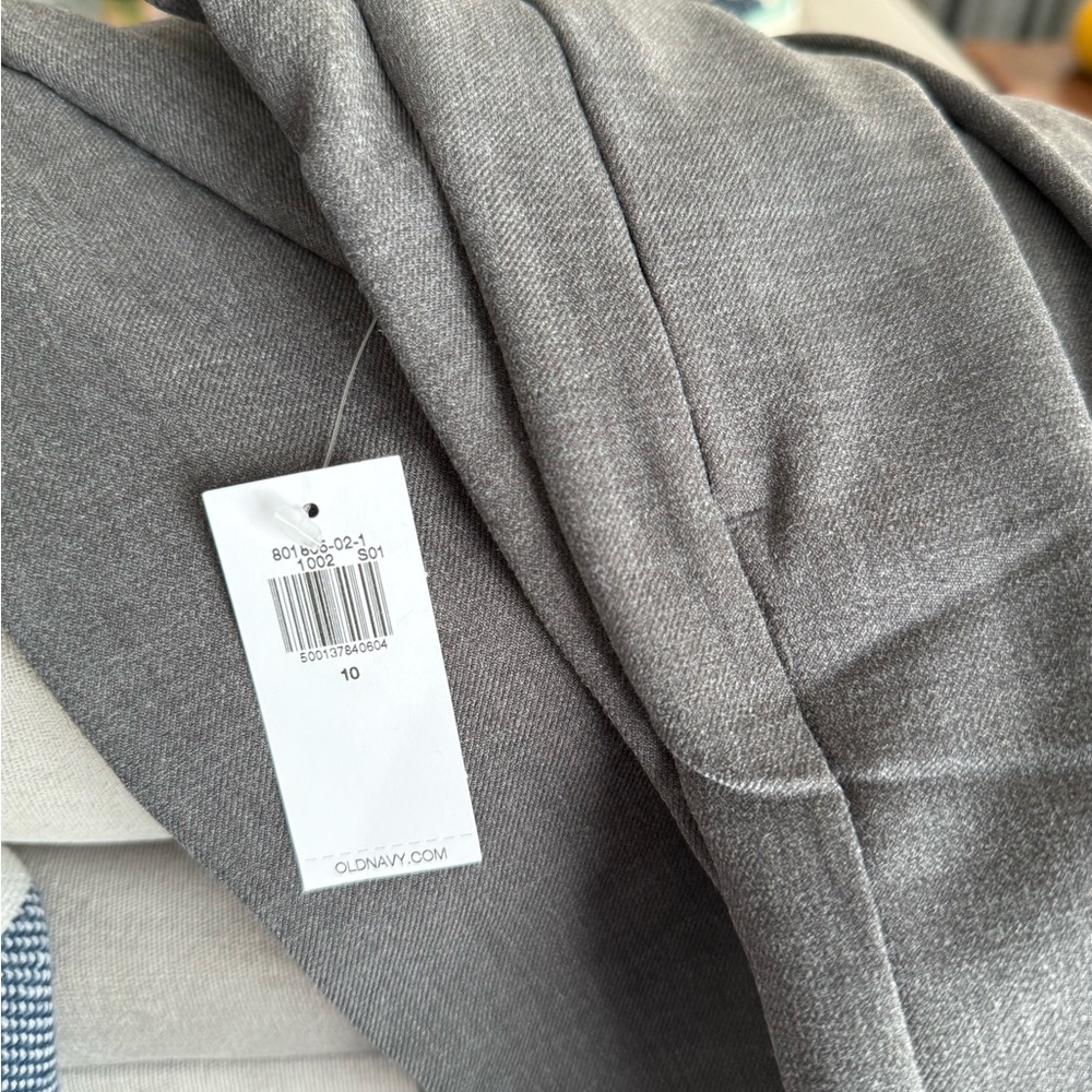 Old Navy~ Gray extra high waisted wide leg dress pants - Picture 6 of 6